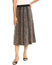 NIC+ZOE - Ombre Pixel Knit Skirt - Lyst