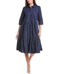 Masai - Solid Midi Dress - Lyst