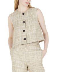 Adam Lippes - Remo Linen-Blend Top - Lyst
