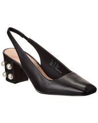Stuart Weitzman - Jte 60 Leather Slingback Pump - Lyst