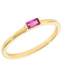 TIRAMISU - 14K Over 0.15 Ct. Tw. Rhodolite Garnet Solitaire Ring - Lyst