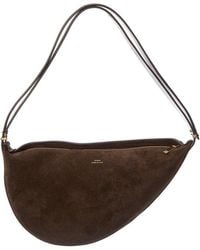 TOTEME - Scooped Suede Shoulder Bag - Lyst