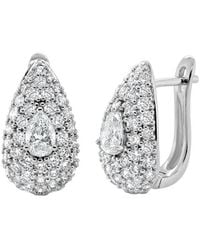 Sabrina Designs - 14K 1.08 Ct. Tw. Diamond Huggie Earrings - Lyst