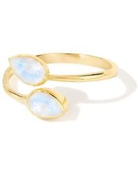 TIRAMISU - 14K Over 1.03 Ct. Tw. Moonstone Bypass Ring - Lyst