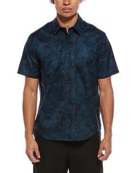 Vince - Dye Camo French Placket Shirt - Lyst