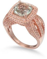 Suzy Levian - Rosed 4.90 Ct. Tw. Gemstone Statement Ring - Lyst