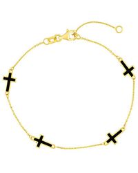 HAWLEY ST - 14K Religious Bracelet - Lyst