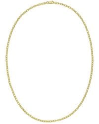 Italian Silver - Italian Over 2.8Mm French Cable Chain Necklace - Lyst