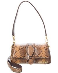 Jacquemus - Le Petit Bambimou Python-embossed Leather Shoulder Bag - Lyst