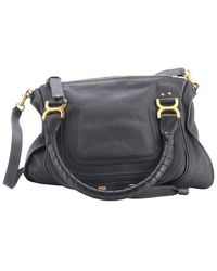 Chloé - Leather Marcie Satchel Medium (Authentic Pre-Loved) - Lyst
