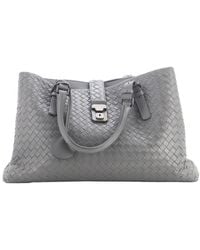 Bottega Veneta - Intrecciato Nappa Roma Bag Medium (Authentic Pre-Loved) - Lyst