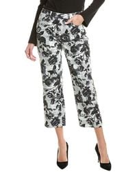 L'Agence - June Ultra High-Rise Crop Stovepipe Jean - Lyst