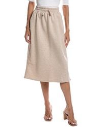 Bernardo - Knit Fleece Skirt - Lyst