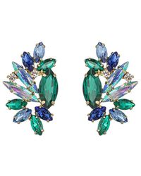 Eye Candy LA - The Luxe Collection Crystal New Gala Statement Earrings - Lyst