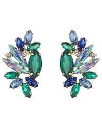 Eye Candy LA - The Luxe Collection Crystal New Gala Statement Earrings - Lyst