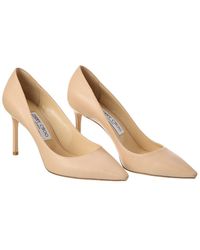 Jimmy Choo - Romy 85 Leather Pump (authentic Pre-owned) - Lyst