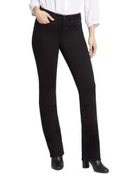 NYDJ - Barbara Black Bootcut Tall Jean - Lyst