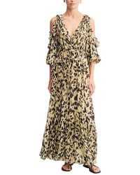 Shona Joy - Kinetic Ruffle Drawstring Maxi Dress - Lyst
