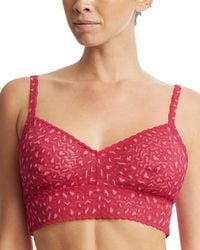 Hanky Panky - Leopard Dye Retro Bralette - Lyst