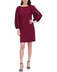 Vince Camuto - Long Sleeve Mini Dress - Lyst