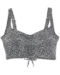 Coco Reef - Elevate Shirred Underwire Bikini Top - Lyst