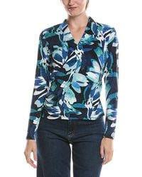 NIC+ZOE - Giverny Knit Wrap Top - Lyst