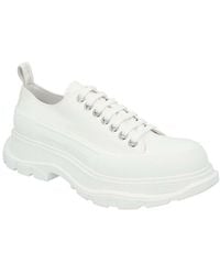 McQueen - Canvas Tread Low Sneaker, Never Worn (Authentic Pre- Loved) - Lyst