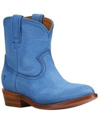 Frye - Billy Short Leather Bootie - Lyst