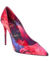 Christian Louboutin - Kate 100 Satin Pump - Lyst