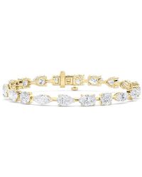 Lab Grown Diamonds - 14K 5.00 Ct. Tw. Lab-Grown Diamond Bracelet - Lyst