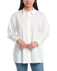 Jonathan Simkhai - Chandler Oversized Button-Down Shirt - Lyst