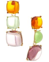 Kenneth Jay Lane - Plated Dangle Earrings - Lyst