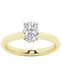 Lab Grown Diamonds - 14K 0.50 Ct. Tw. Lab-Grown Diamond Solitaire Engagement Ring - Lyst