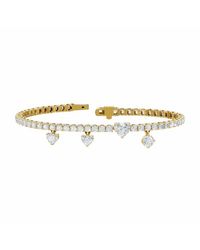 Lab Grown Diamonds - 14K.08 Ct. Tw. Lab-Grown Diamond Bracelet - Lyst