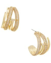 Juvell - 18K Cz Earring - Lyst