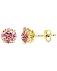 Amairah - 14K 2.00 Ct. Tw. Lab-Grown Diamond Stud Earrings - Lyst