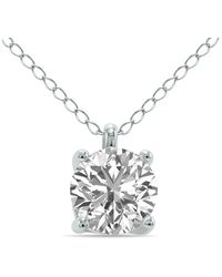 Diamond Select Cuts - 14k 0.75 Ct. Tw. Diamond Pendant Necklace - Lyst