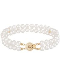 Splendid - 14k 5-6mm Pearl Bracelet - Lyst