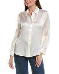 tyler boe - Candice Silk Blouse - Lyst