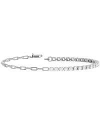 Lab Grown Diamonds - 14K 2.08 Ct. Tw. Lab-Grown Diamond Bracelet - Lyst