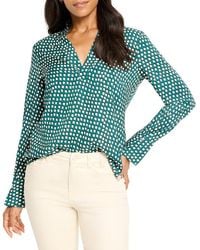 NIC+ZOE - Petite Shadow Dot Top - Lyst