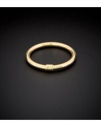 Italian Gold - 14k Comfort Fit Ring - Lyst