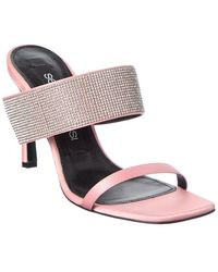 Sergio Rossi - Paris 90 Satin Sandal - Lyst