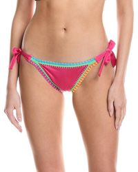 PQ Swim - X Solange Ferrarini Crochet Trim Full Bikini Bottom - Lyst
