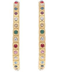 Reiss - Sade Soraya Hoop Earrings - Lyst
