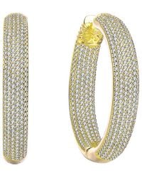 Rachel Glauber - 14k Over Silver Earrings - Lyst