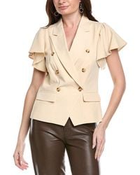 Nanette Lepore - Ruffle Blazer - Lyst