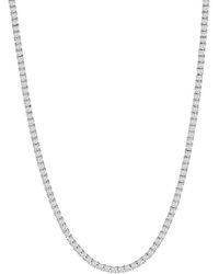 Jewels by Viomo - 14K 10.02 Ct. Tw. Diamond Tennis Necklace - Lyst