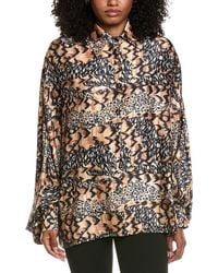 Beulah London - Printed Blouse - Lyst