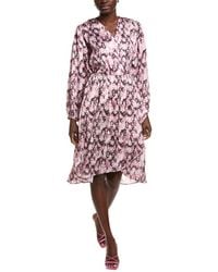 BOSS - Boss Hugo Boss Divanta Midi Dress - Lyst